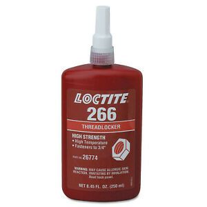 LOCTITE 266 THREADLOCKER250ML 232331  - 1 Each