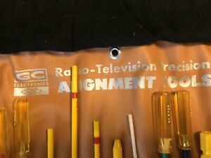 GC Electronics Radio-Televison Alignment Tools (32 tools total).
