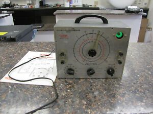 EICO Model 950B Resistance Capacitance Comparator Bridge with manual - Working