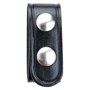 Aker Leather 530 Double Snap 1  Wide Belt Keeper Finish: Basket Weave Option:
