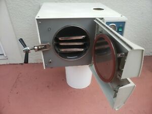 TUTTNAUER 2340M STEAM STERILIZER MANUAL AUTOCLAVE 3 TRAYS TESTED FREE SHIPPING