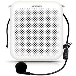 NORWII S358 10W Voice Amplifier Rechargeable 2000mAH, Portable Waistband and for