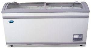 Omcan 31457 58-INCH ICE CREAM DISPLAY FREEZER with 17.7 CU. FT CAPACITY