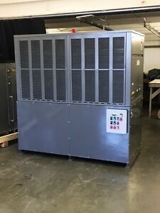 NEW 15 ton Air Cooled Glycol Chiller N American Made OUTDOOR 25F Dual Compressor