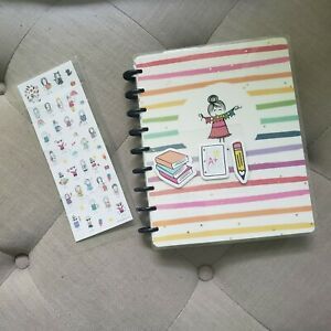 NEW! 2021-2022 The Happy Planner TEACH 12 Months Stickers, Divider &amp; Note pads