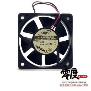 #LL 1PC NEW Fan  ADDA 6015 DC 12V 0.11A 6CM AD0612MB-D70GL 2  Free shipping