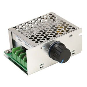 500W 220V Brush Motor Speed Controller DC 10-210V Voltage Regulator Module #SF