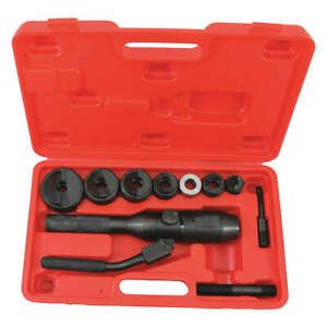 ECLIPSE 902-482 Knockout Punch Set,10 ga. Steel Capacity