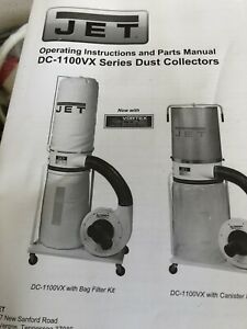 JET DC-1100VX 5-Micron Filter and Collection Bag Kit 708636MF