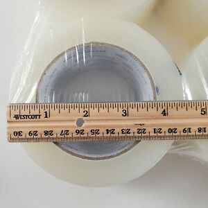 3 Inch 110 Yard Clear Carton Sealing Packaging Packing Tape 2.0 Mil 24 Roll case