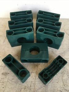 8 STAUFF Gr V S 1.25” Tubing Pipe Clamps