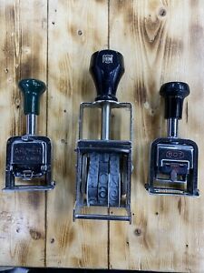 Vintage Numbering Machines /lots