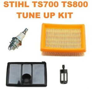 Air Fuel Filter KIT For Stihl TS700 TS800 Cut Off Saw SPARK PLUG REPLACE PART