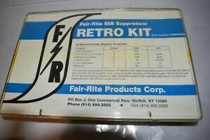 ^^ FAIR-RITE PRODUCTS CORP EMI SUPPRESSOR RETRO KIT P/N 0199000008 (FL20)