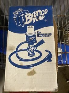 Bronco Pump for Dispensing Draft Beer, US Sankey Keg NEW Damaged Box