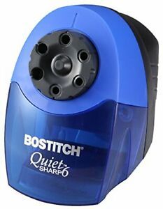 BOSTITCH QuietSharp 6 Heavy Duty Classroom Electric Pencil Sharpener 6-Holes ...