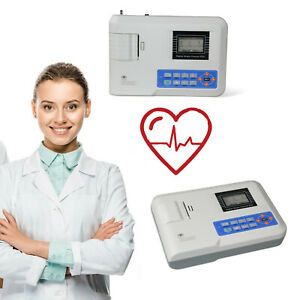 CONTEC Digital 1 Channel 12 lead ECG Machine EKG Electrocardiograph ECG100G