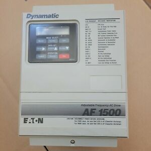 2HP VFD EATON DYNAMATIC FREQUENCY AC DRIVE,  460VAC, 3.8A.
