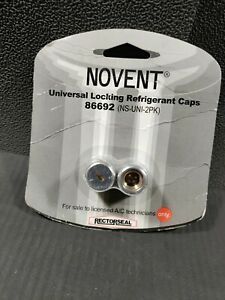 RectorSeal 86692 Novent Universal Locking Refrigerant Caps ns-uni-2pk 2 PACK