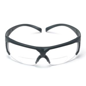 3M SecureFit Safety Glasses SF625SGAF, Clear Scotchgard AF Lens +2.5 Diopter