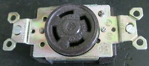 GE GL3430G Single Locking Receptacle 3 Pole 4 Wire Grounding 30A