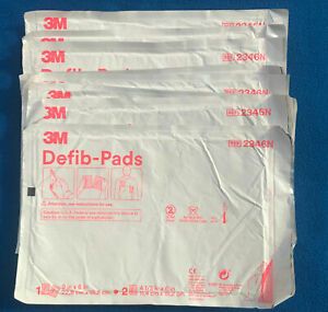 Box of 10 3M Defib Pads - Model 2346N - NEW - Exp. 12/10/2023