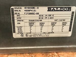 ID15H405-E Baldor 5HP AC Inverter