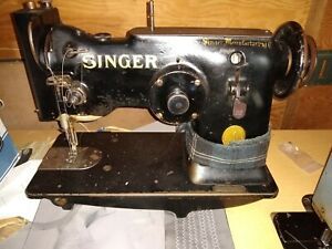 SINGER 143W2 Zig Zag Straight Lockstitch Industrial Sewing Machine Head Only