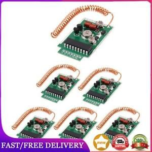 390MHz 4000m RF Remote Wireless Transmitter Module PCB Board Receiver Kit