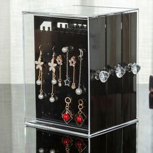 Transparent Acrylic Jewelry Organizer Women&#039;s Necklace Ring Display StaK1