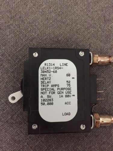Airpax 60A Circuit Breaker LELK1-1RS4-30452-60