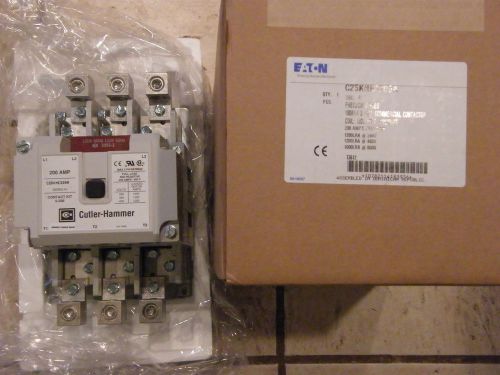 CUTLER HAMMER  COMMERCIAL CONTACTOR C25KNE3200A    &#034; NEW IN BOX &#034;