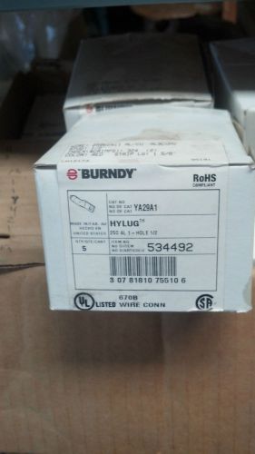 Burndy ya29a1. aluminum compression lug for sale