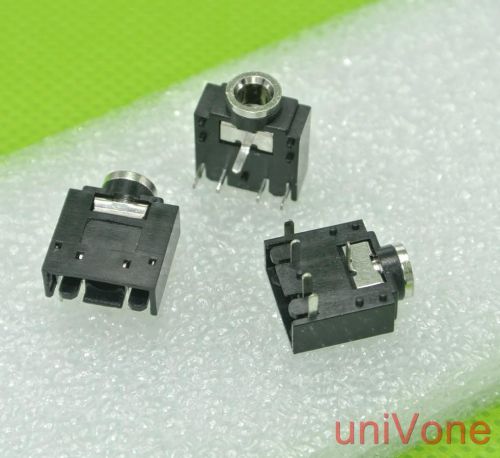 Audio connector,3.5mm Stereo Jack PCB mount Socket.50pc