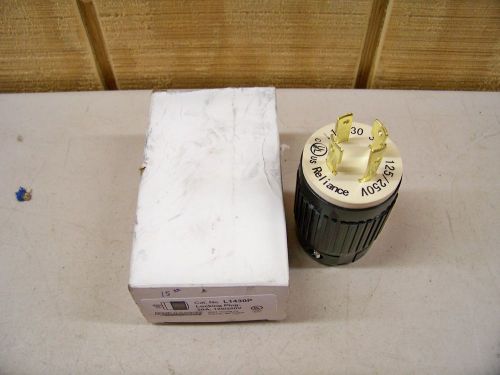 Reliance l1430p locking plug 30a, 125/250v new for sale