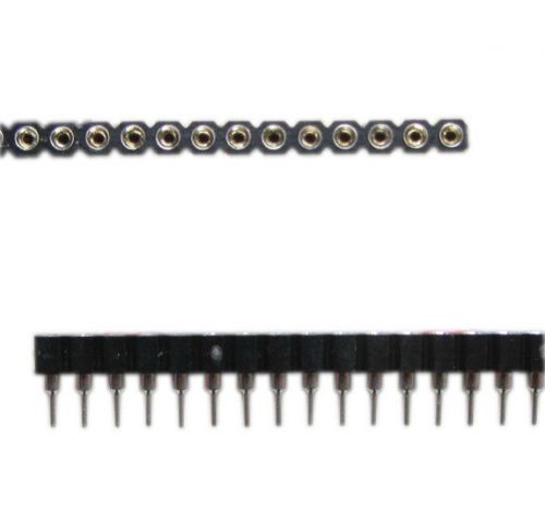 New 10pcs 40pin Strip Tin PCB Female IC Breakable  NEW Arrival Header Socket