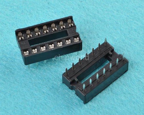 10PCS DIP 14 pins IC Socket Adaptor Adapter Solder Type Socket DIP-14 DIP14