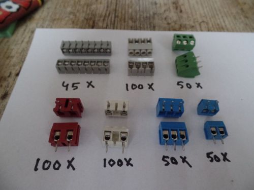 495 connectors  terminal blocks  screw  board to wire for sale