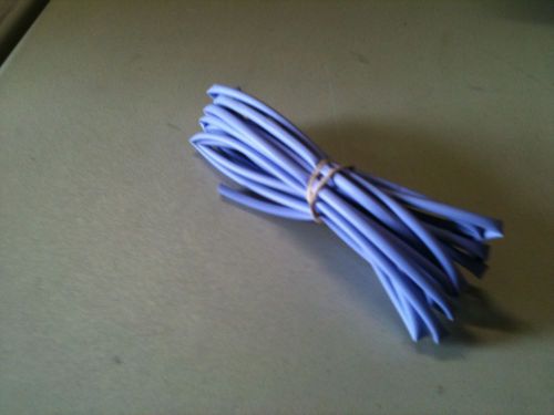 1/8&#034; id / 3mm thermosleeve violet polyolefin 2:1 heat shrink tubing-10&#039; section for sale