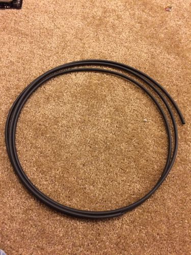 1/4&#034; x 10 ft black heat shrink tubing 2:1 shrink ratio for sale