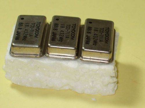 3pk - 18.432  mhz  crystal oscillators for sale