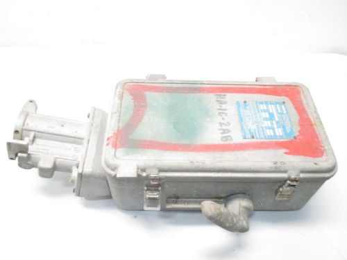 Crouse hinds wsr63542 welding 60a 600v receptacle non-fusible disconnect d439508 for sale