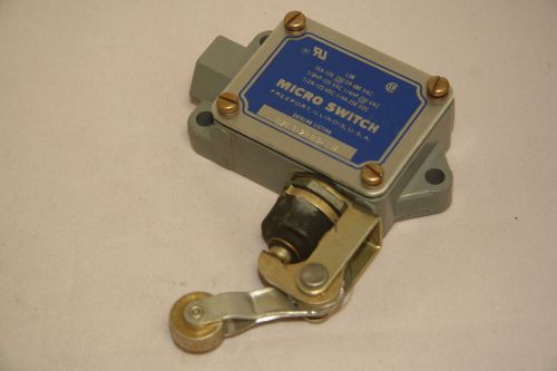 Honeywell bzf1-2rn2-lh micro switch limit switch 15 amp 125 250 480 vac bzf1 for sale