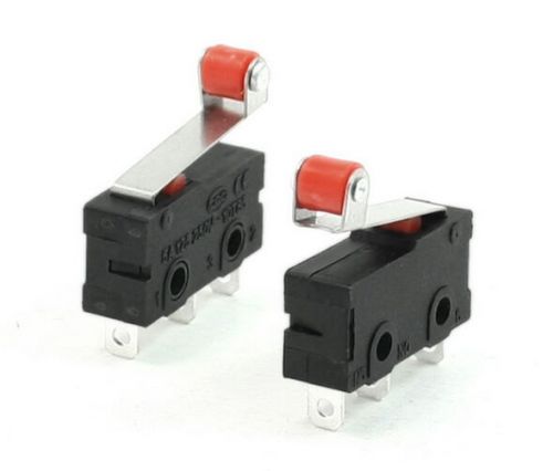 10 pcs mini micro limit switch roller lever arm spdt snap action lot for sale