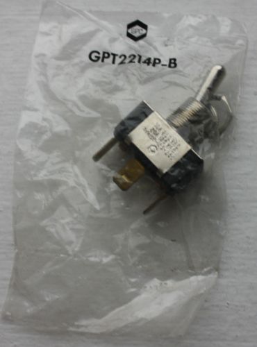 SPC Toggle Switch GPT2214P-B 10A-20A 125V-250V 3/4 HP 125-250 E99489