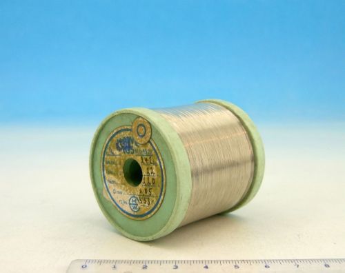 1x 220g spool nichrome nikrothal 44awg 0.05mm 553 ?/m 168 ?/ft resistance wire for sale