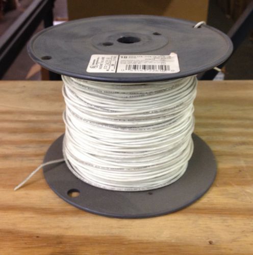#18 White Stranded Copper Electric Wire --500 ft. MTW or TFFN