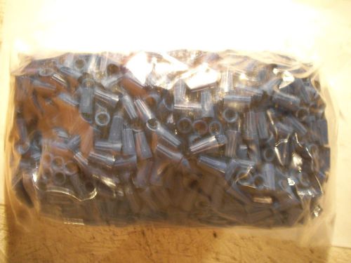 Standard blue wire nut connector 1000pc - new for sale