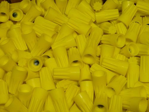 (5000) 3M HIGHLAND ELECTRICAL INSULATED CONNECTORS WIRE NUTS H-33 YELLOW SZ 74B
