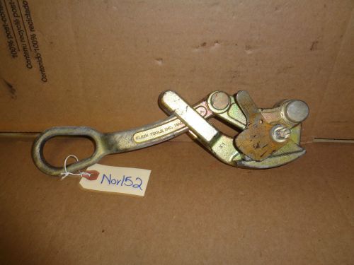 Klein tools  cable grip puller 4500 lb capacity  1685-20   5/32 - 7/8  nov152 for sale